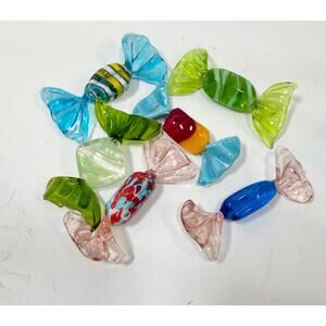 Murano Glass Candies lot of 6